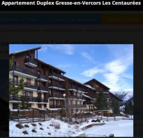 Appartement Duplex 4 pers à Gresse-en-Vercors